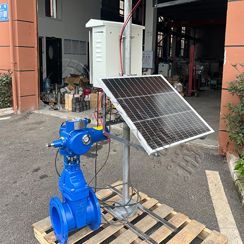 馆陶皓久 Z945X-16Q免布线太阳能电动闸阀 农业灌溉 支持远程智能控制